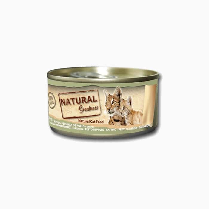 Natural Greatness – Pechuga de Pollo para Gatito y Gato Adulto - Imagen 1