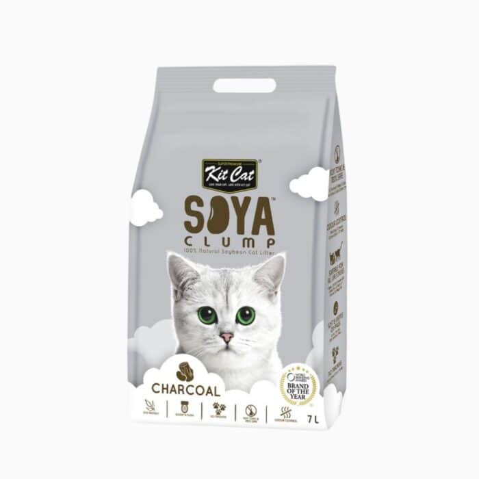 Kit Cat Arena Eco SoyaClump - Charcoal 7L - Imagen 1