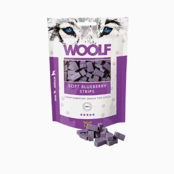 Woolf Snacks-Tiras tiernas de Arándanos - Imagen 1