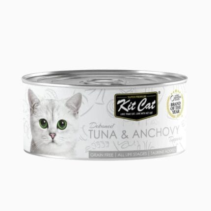 Kit Cat Lata Toppers - Atun & Anchoas 80g