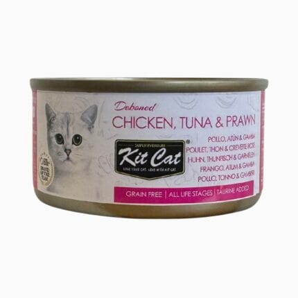 Kit Cat Lata Toppers - Pollo, Atún & Gamba 80g