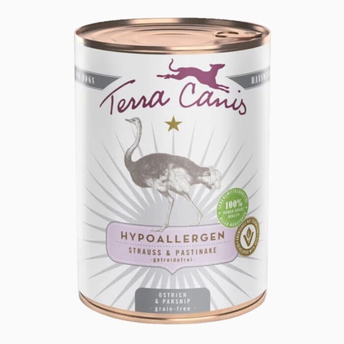 Terra Canis Hypoallergenic-Avestruz con chirivía - Imagen 1