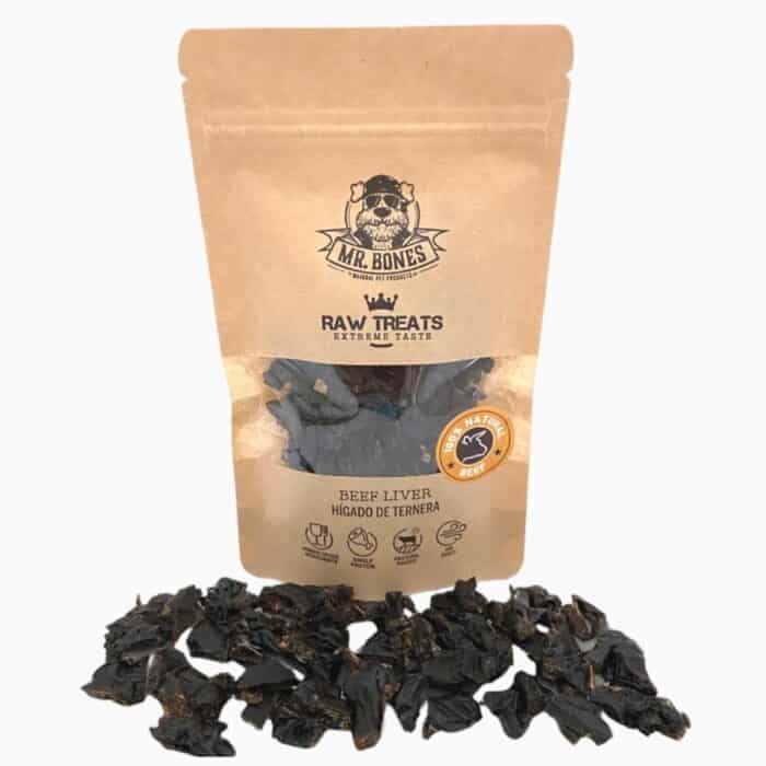 Mr.Bones-Raw Treats-Hígado de Ternera - Imagen 1
