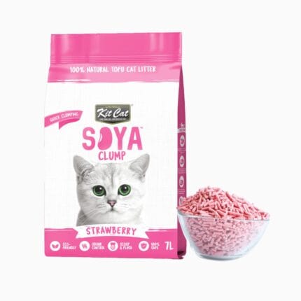 Kit Cat Arena Eco SoyaClump - Strawberry 7L (copia)