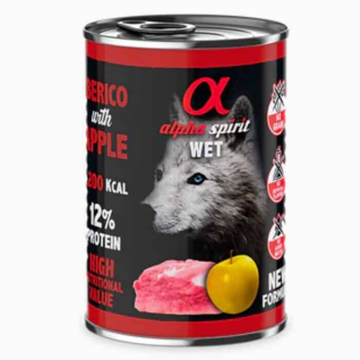 Alpha Spirit - Alimento Húmedo de Cerdo con Manzana - Imagen 1