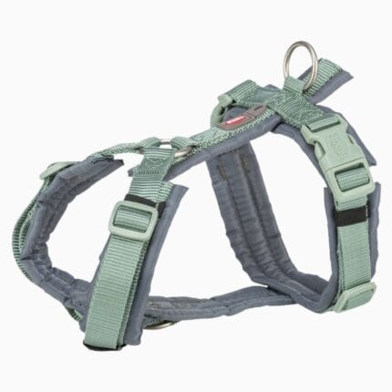 Trixie - Premium Arnes Trekking Salvia/Grafito