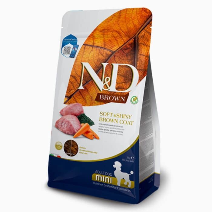 Farmina N&D - Brown Cordero Adulto Mini - Imagen 1