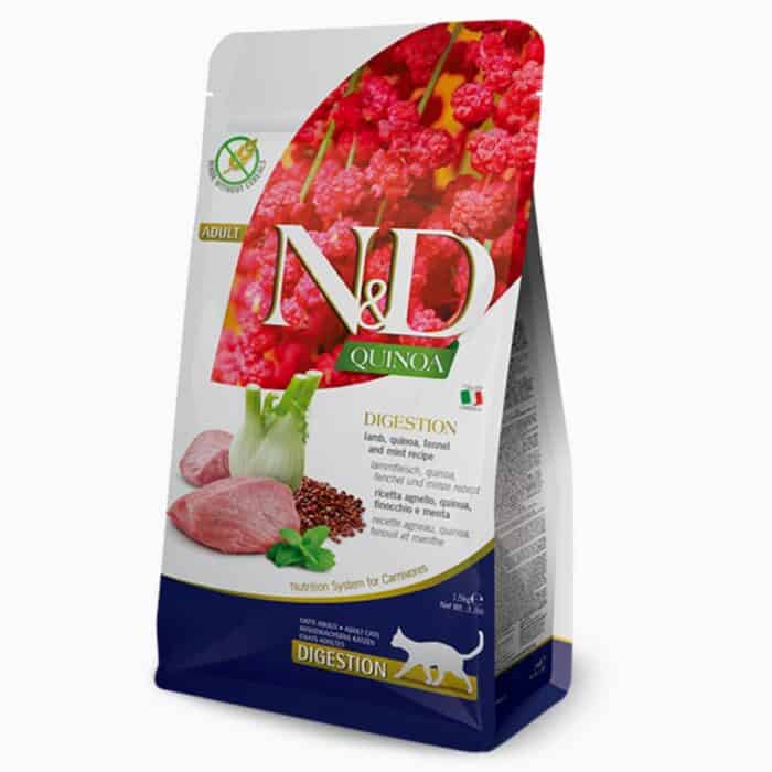 Farmina N&D - Quinoa Digestion Cordero Gato Adulto - Imagen 1
