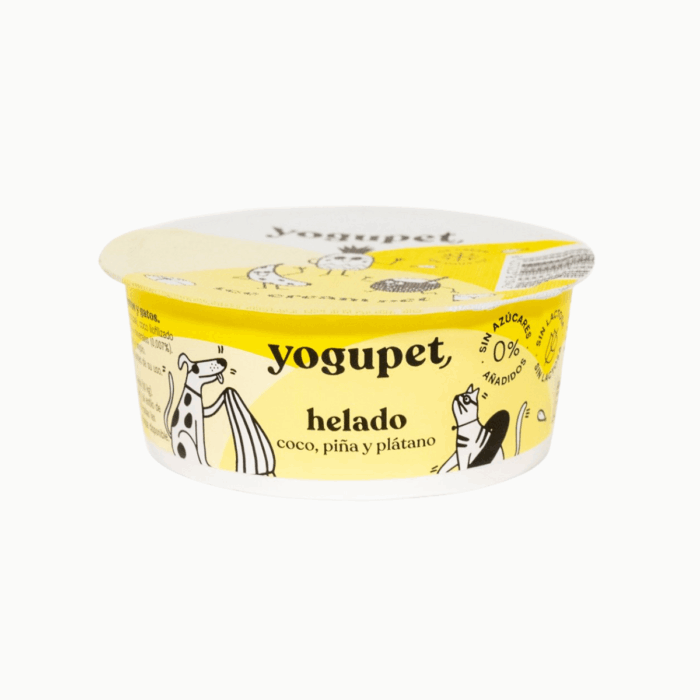 YoguPet-Helado Coco, Piña y Plátano - Imagen 2
