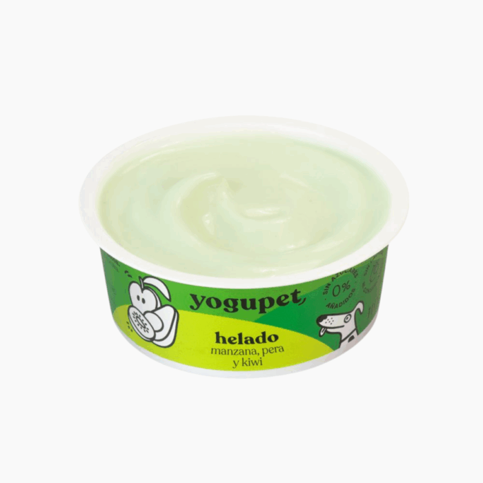 YoguPet-Helado Manzana, Pera y Kiwi - Imagen 1