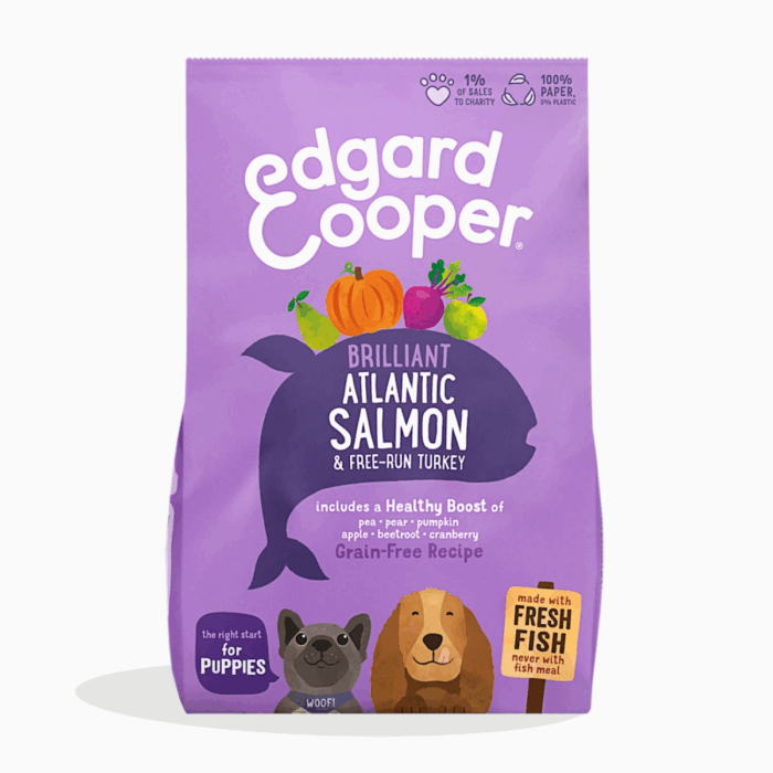 Edgard Cooper – Salmón fresco del atlántico y pavo de corral-Puppy - Imagen 1