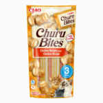 Churu Bites - Snack de Pollo Relleno de Crema de Pollo para Gatos