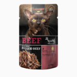 Leonardo - Pulled Beef de Ternera Para Gatos