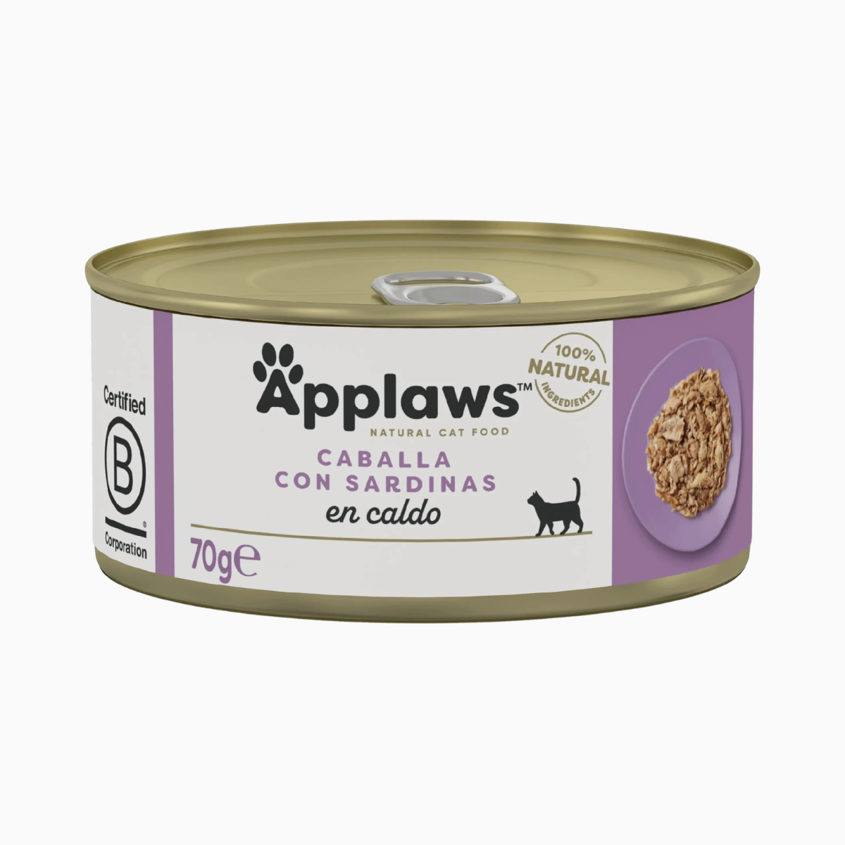 Cuadro fondo imagenes web entrelobos (88) Applaws - Lata de Caballa con Sardinas en Caldo - Imagen 1